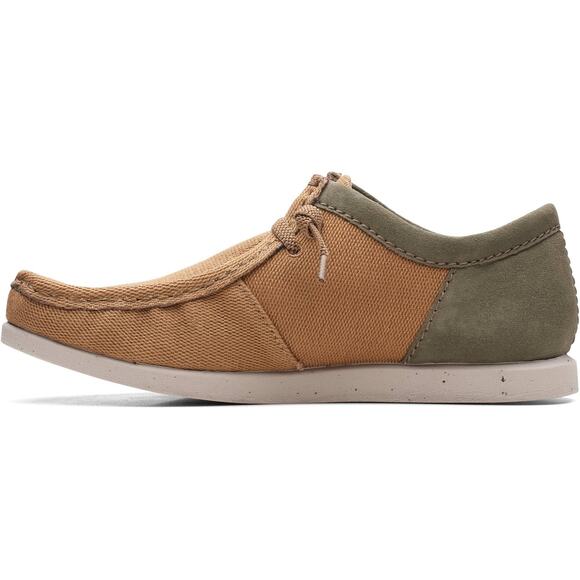 NWT Clarks Collection Men's ShacreLite Moc Oxford, Dark Sand Combi, 8 Wide US - Picture 3 of 7